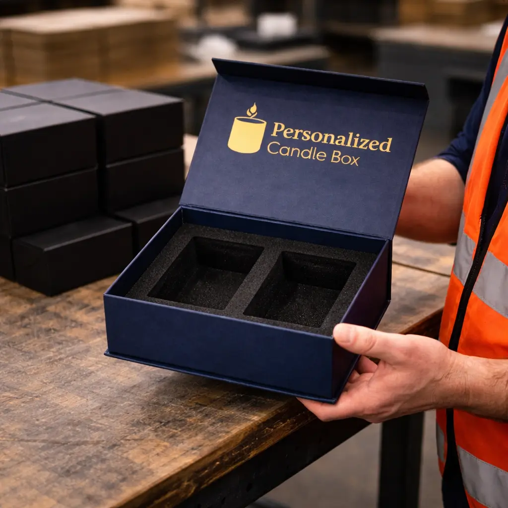 Custom candle box printing process