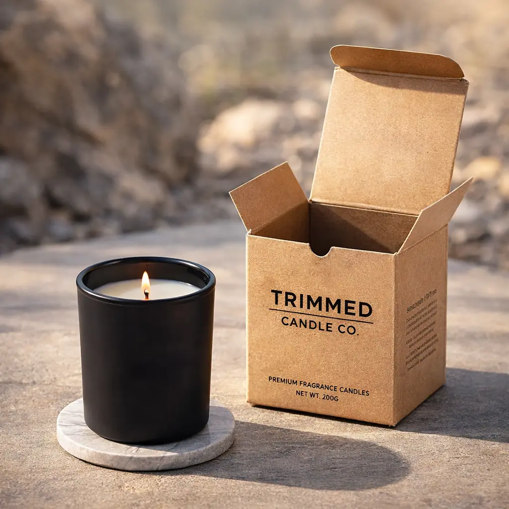Eco-friendly candle boxes from a US packaging manufacturer