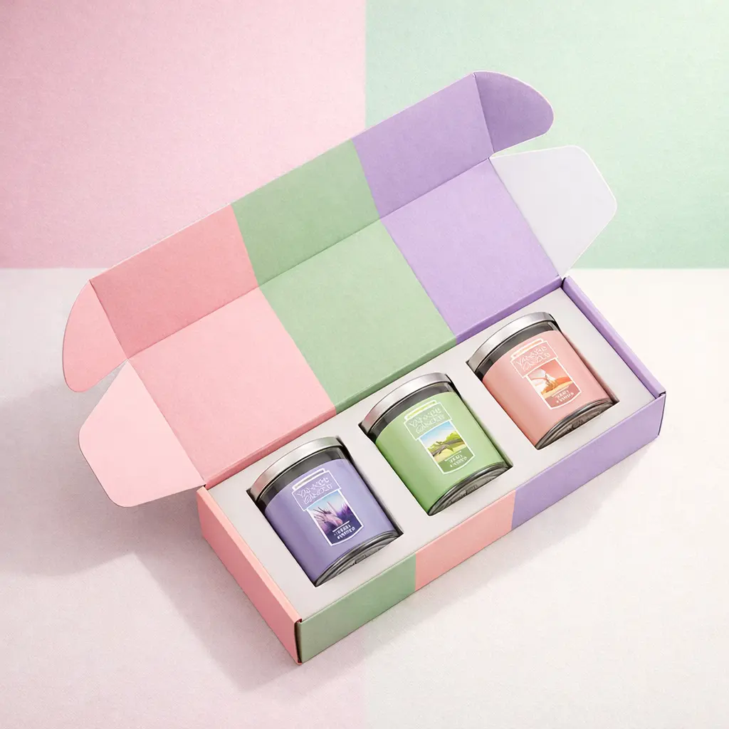 Custom candle shipping boxes for safe product delivery