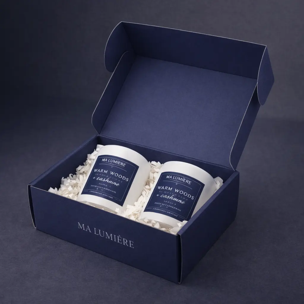 Corrugated candle shipping boxes available in bulk