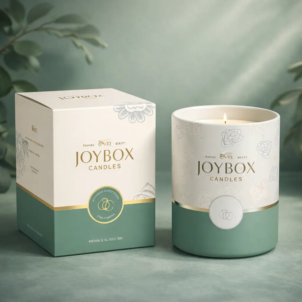 Custom candle boxes manufactured in the USA