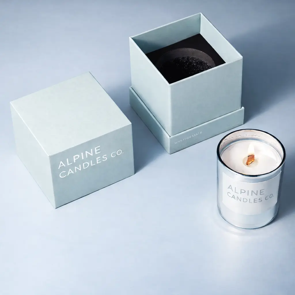Luxury candle boxes with a protective foam insert
