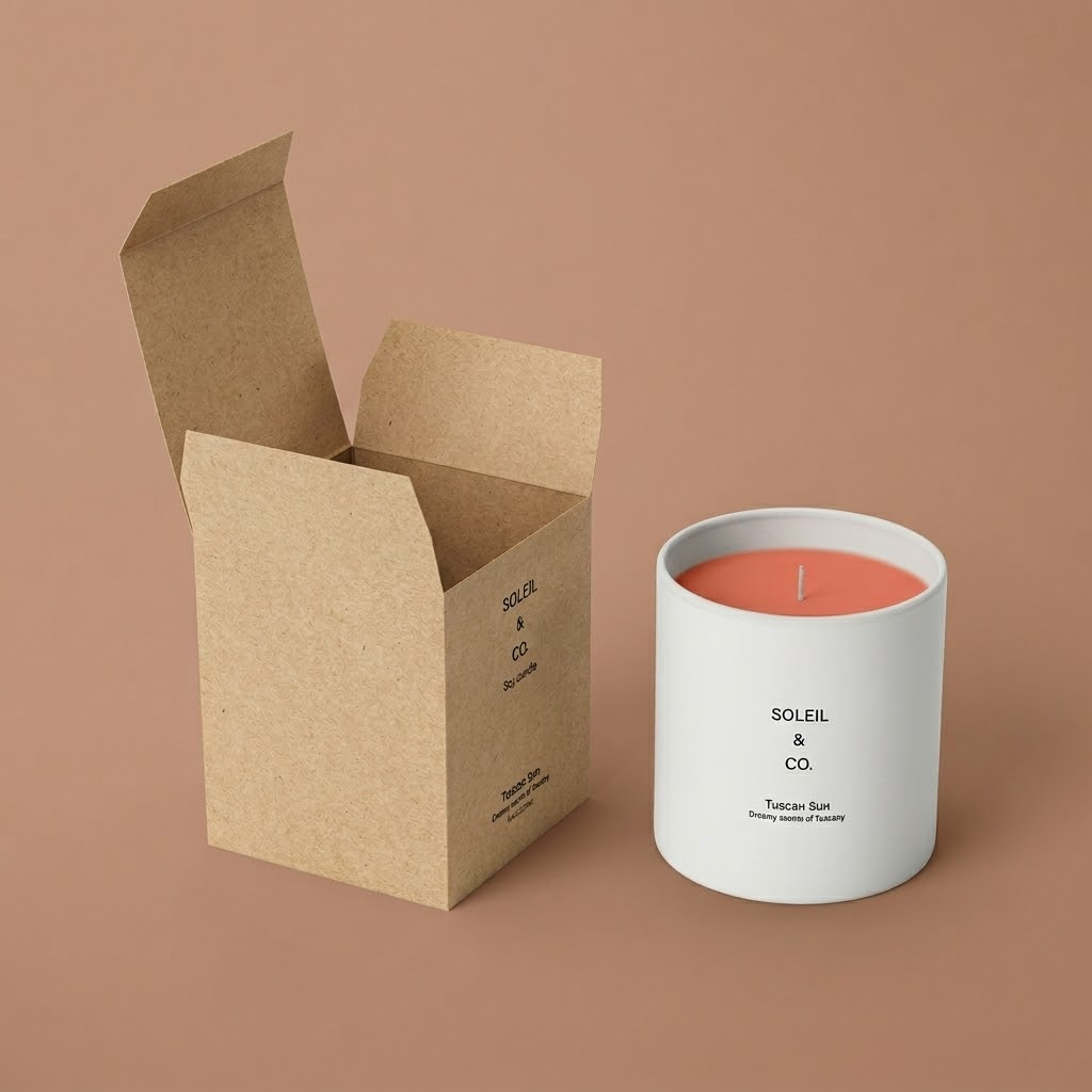 Personalized candle boxes wholesale with free US shipping